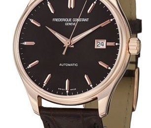 Frederique-Constant-Clear-Vision-Automatic-Brown-Dial-Rose-Gold-Tone-Mens-Watch