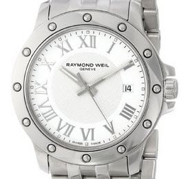 Raymond-Weil-Mens-Tango-Analog-Display-Swiss-Quartz-Silver-Watch